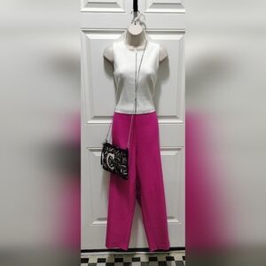 Bend Over Size 20 Vibrant Fuchsia Cropped Pants